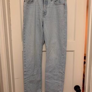 Levi's 501 Light Blue Jeans